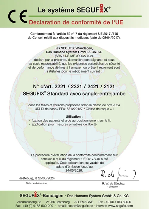 Déclaration de conformité