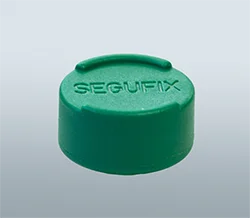 SEGUFIX<sup>&reg;</sup>-Dreh-Magnetknopf grün
