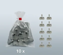 SEGUFIX<sup>&reg;</sup>-Vierkantsockel 10er-Pack