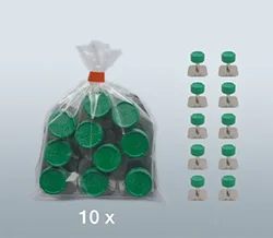 SEGUFIX<sup>&reg;</sup>-Dreh-Magnetschloss grün 10er-Pack
